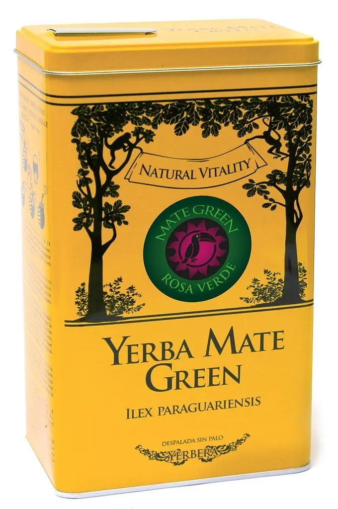 Йерба Мате Green Rosa Verde - Банка, 400 г - фото 5