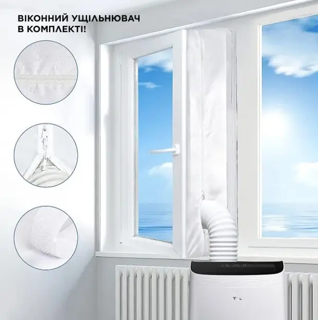 Мобільний кондиціонер TCL TAC-12CPB/MZWS WI-FI - фото 7