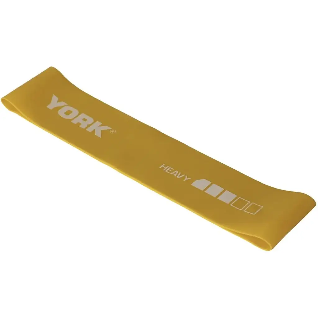 Резинка для фітнесу York Fitness Heavy, жовтий - фото 4