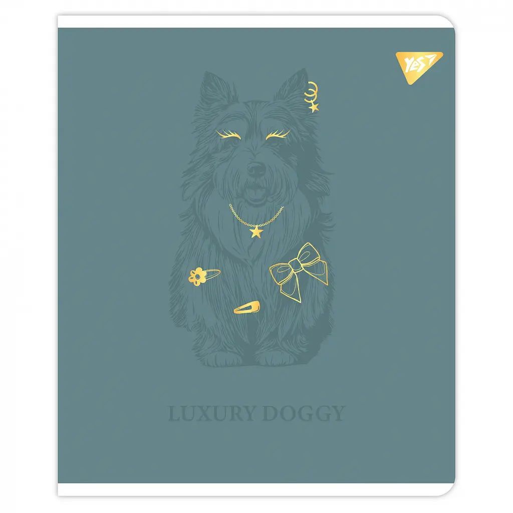 Набор тетрадей для записей А5 Yes Luxure doggy 18 листов в линию 10 шт. (767531) - фото 4