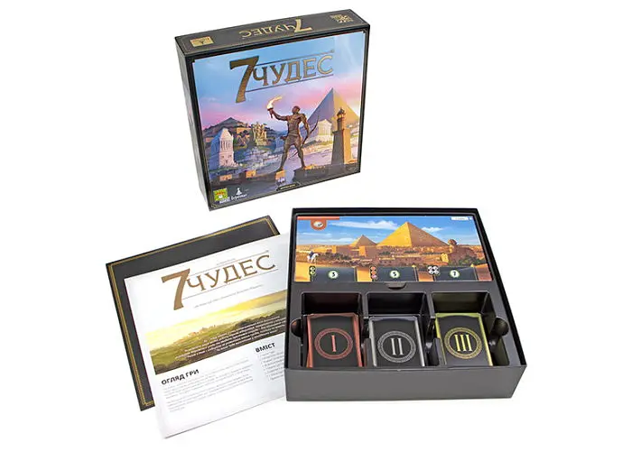 Настільна гра Ігромаг 7 Чудес (2-е видання) (7 wonders 2nd Edition) (укр.) (92346) - фото 3