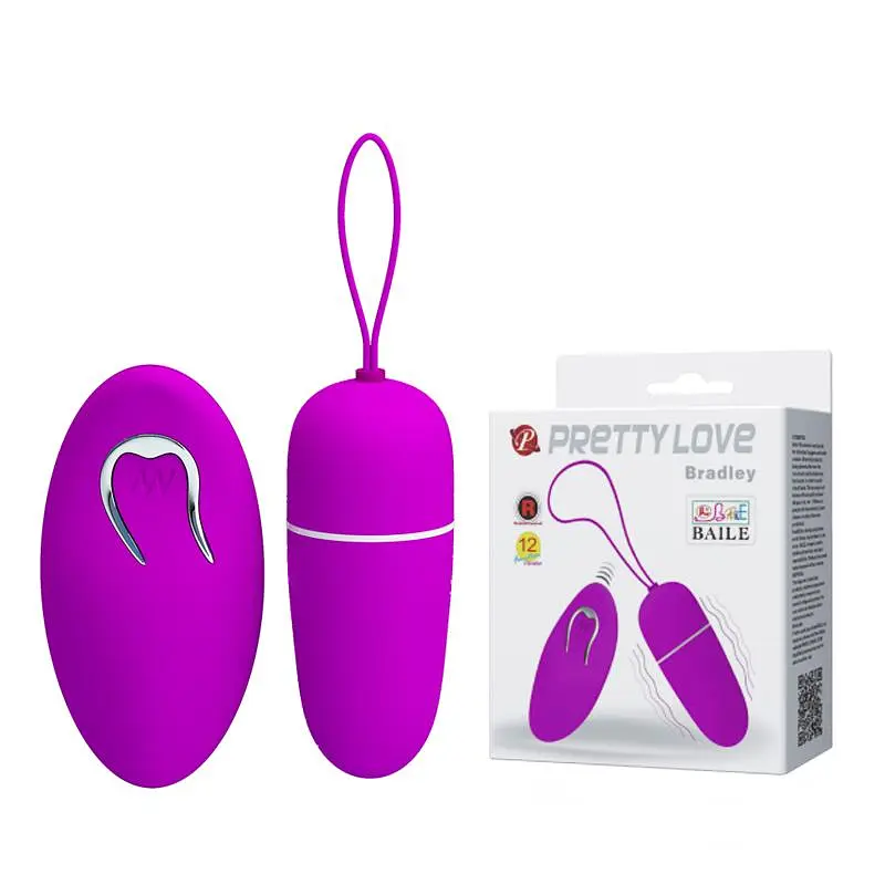 Віброяйце Pretty Lov Wireless control Egg 6.5 см фіолетовий - фото 2