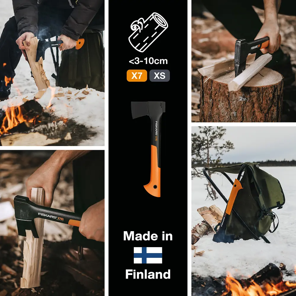 Туристична сокира Fiskars X7 XS - фото 2