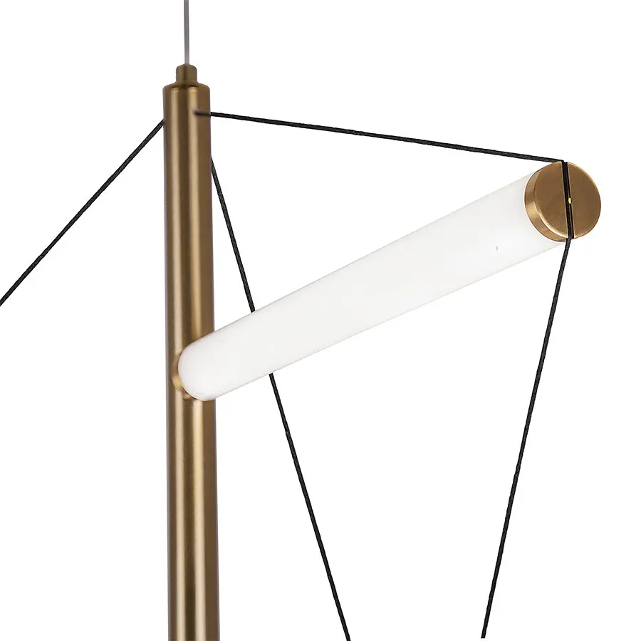 Світильник підвісний LED Levistella 7813148-1 AB, 14W, 4000K, бронзовий, сучасний стиль - фото 2