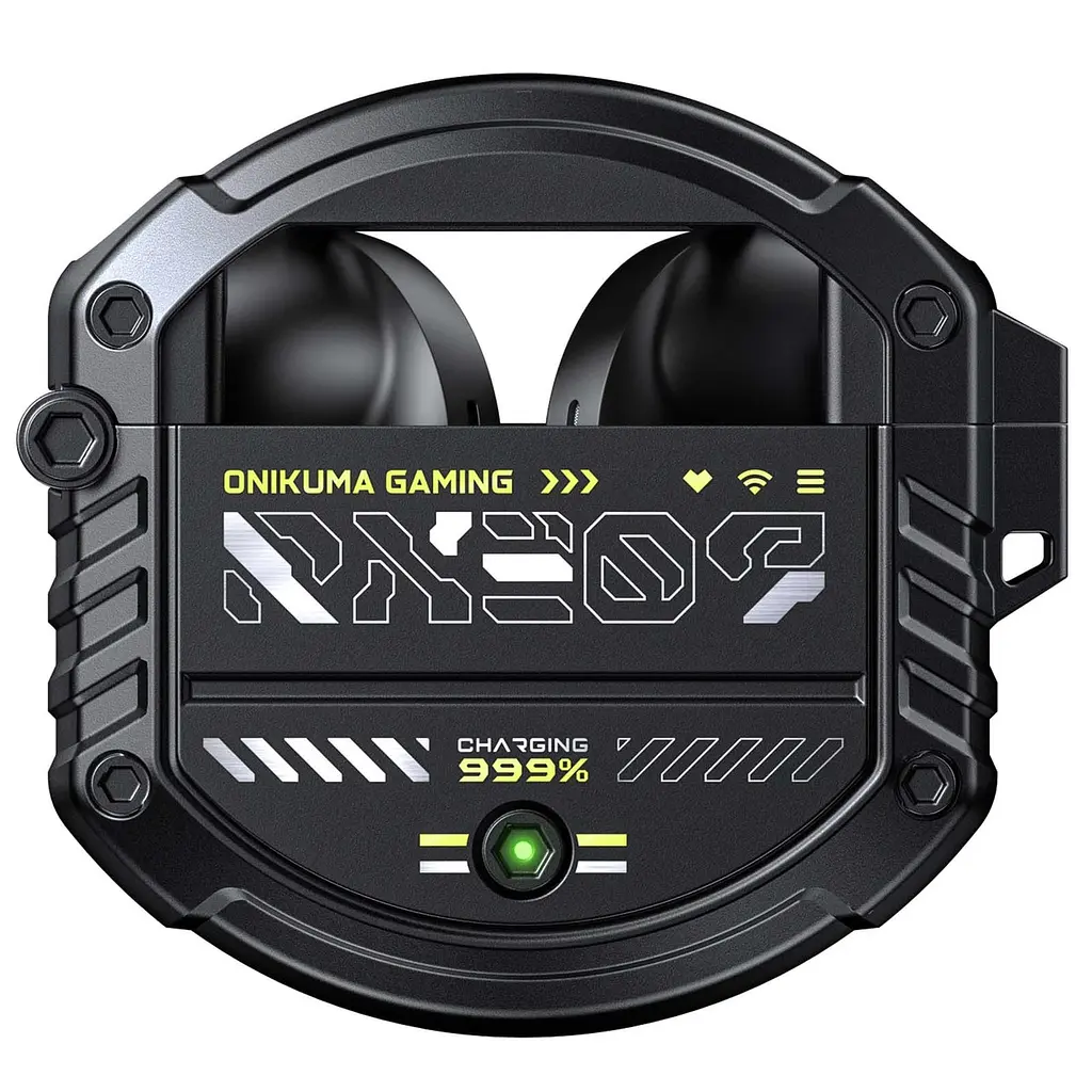 Геймерские Bluetooth наушники Onikuma T309 с зарядным кейсом Игровая гарнитура - фото 3