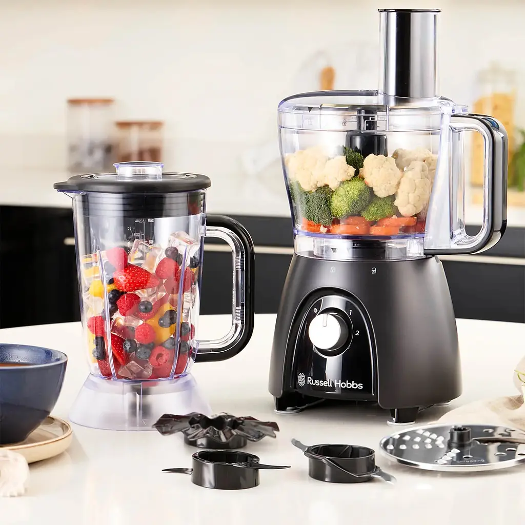 Кухонная машина Russell Hobbs Desire Matte Charcoal 600 Вт черная (27111-56) - фото 10