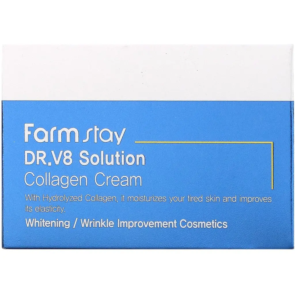 Крем для обличчя FarmStay DR.V8 Solution Collagen Cream 50 мл - фото 4
