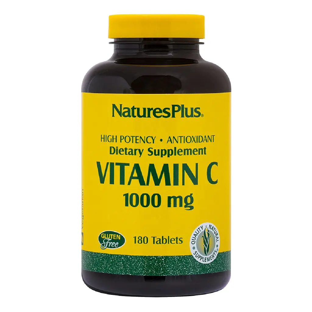 Вітамін C Natures Plus Vitamin C 1000 мг 180 таблеток - фото 4