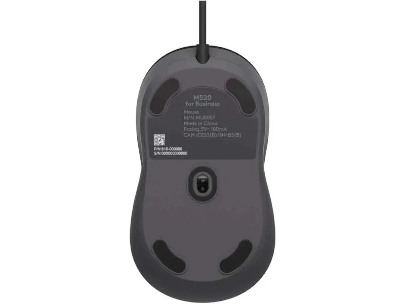 Миша Logitech Signature Wired M520 (910-007511) - фото 5