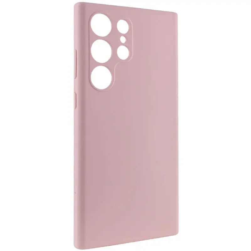 Чехол Silicone Cover Lakshmi Full Camera (AAA) для Samsung Galaxy S25 Ultra Розовый / Pink Sand - фото 2