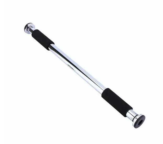 Турнік розсувний PowerPlay 4128 Pull Up Bar (60-90 см) Steel/Black (PP_4128) - фото 2