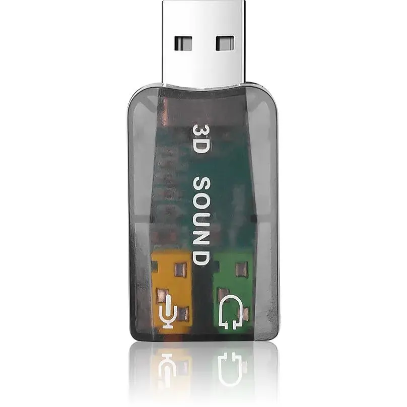 Звуковая карта 5.1 USB QTS-005 Black (16159) - фото 2