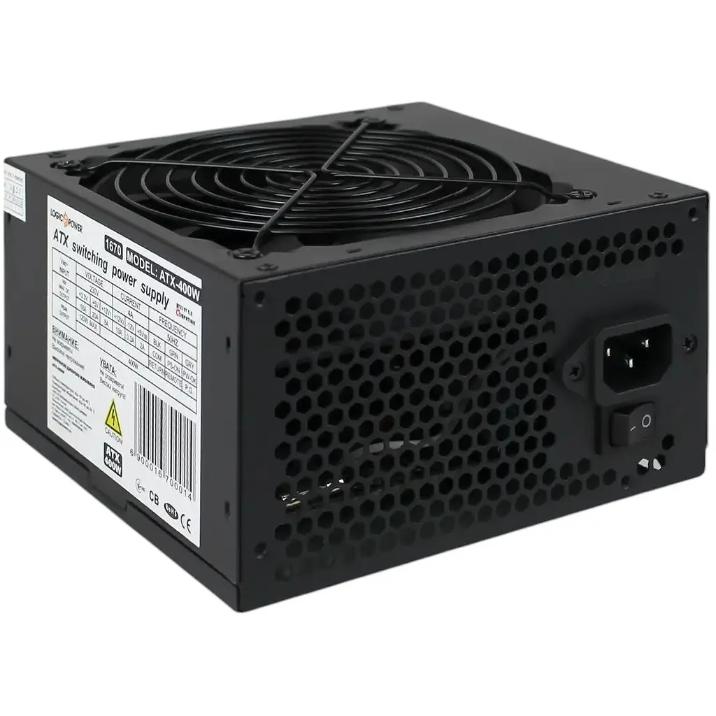 Комп'ютерний блок живлення Logic Power LP-ATX-400-12-2-SATA 400W - фото 3