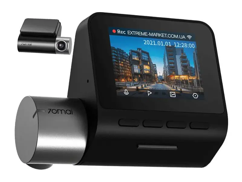 Автомобільний відеореєстратор Xiaomi 70mai Dash Cam Pro A500s + Midrive RC06 - фото 3