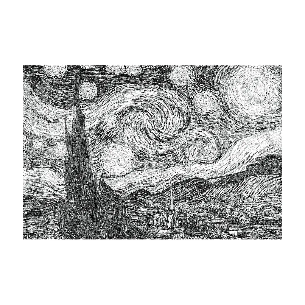 Пазл Trefl Art Зоряна ніч 500 елементів (5900511375442) - фото 3