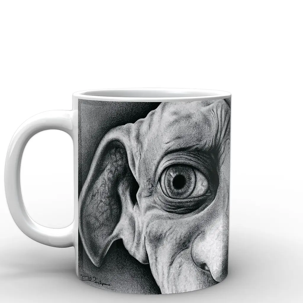 Кухоль GeekLand Harry Potter Гаррі Поттер Dobby HP C 02 330 мл білий - фото 3