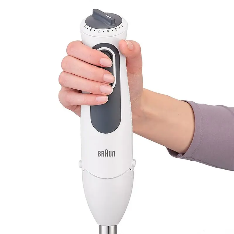 Ручной блендер Braun MQ 3100 WH Smoothie белый - фото 4