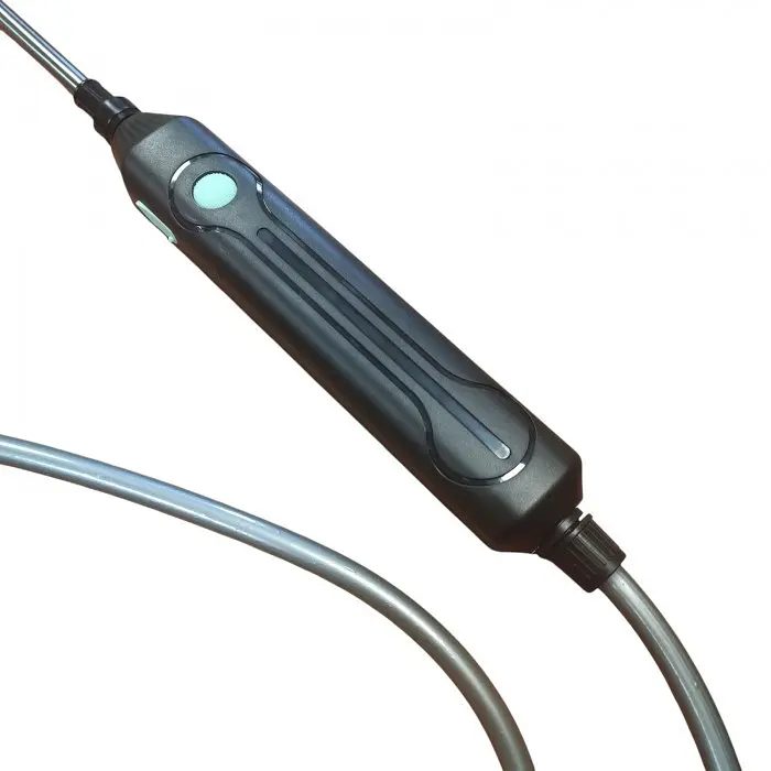Обприскувач акумуляторний ручний 1800 mAh, телескопічна штанга, 3 змінні насадки - фото 2
