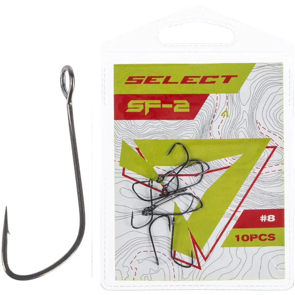 Гачок Select SF-2 Sport Finesse 8 (10 шт/уп)
