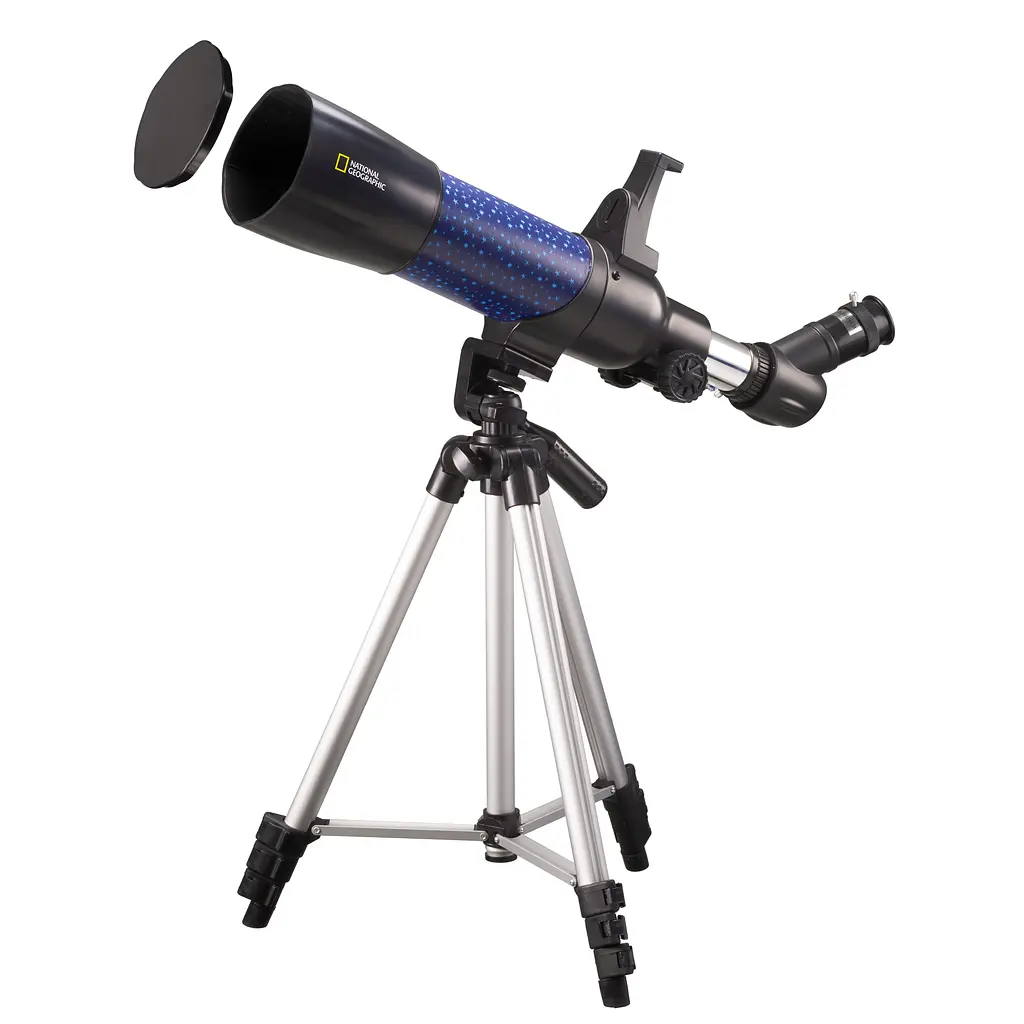 Телескоп National Geographic Junior 70/400 AR з адаптером для смартфона + рюкзак (9101003) - фото 5