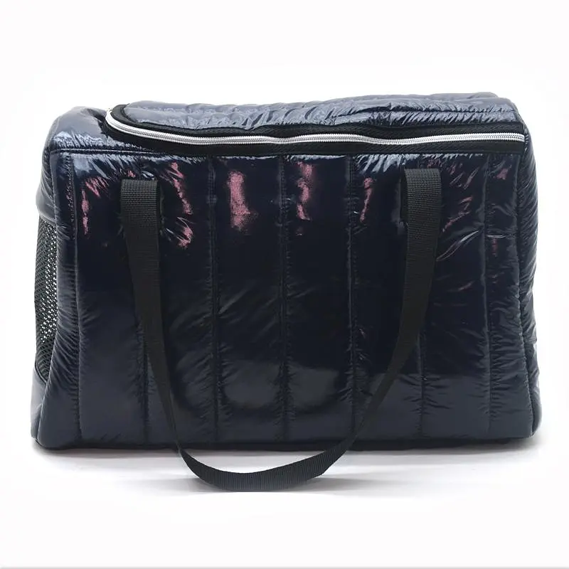 Сумка-тоннель Zoo-hunt для переноски кошек и собак Талисман синяя №1 21х47х30 см - фото 5