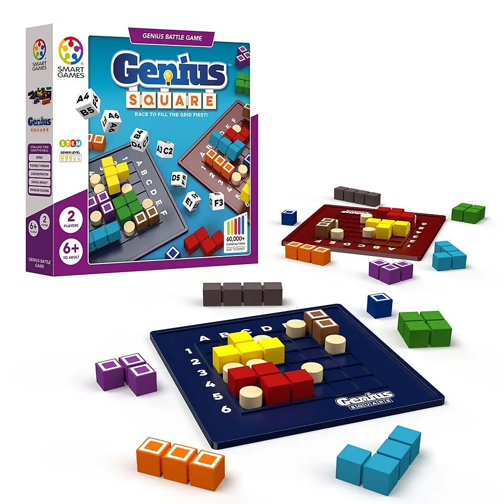 Настольная игра Smart Games Гениально. Тактика в квадрате (Genius Square) (SGHP 001) - фото 3