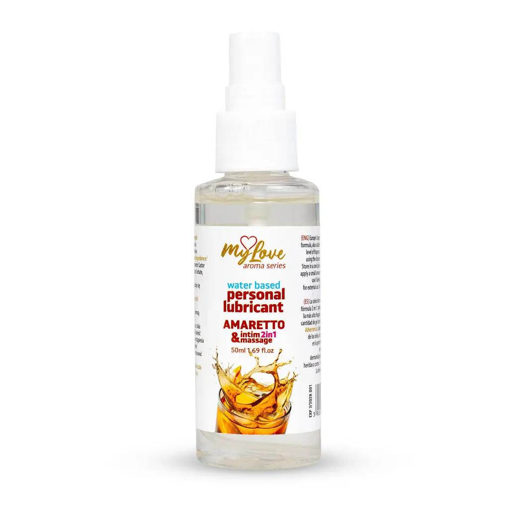 Лубрикант та масажний гель MyLove Aroma Series Amaretto 50 мл