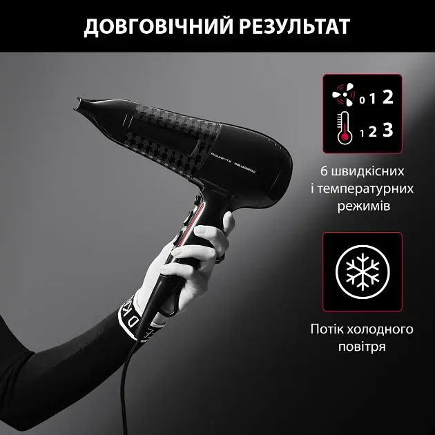 Фен CV591LF0 ROWENTA teh0021520 - фото 4
