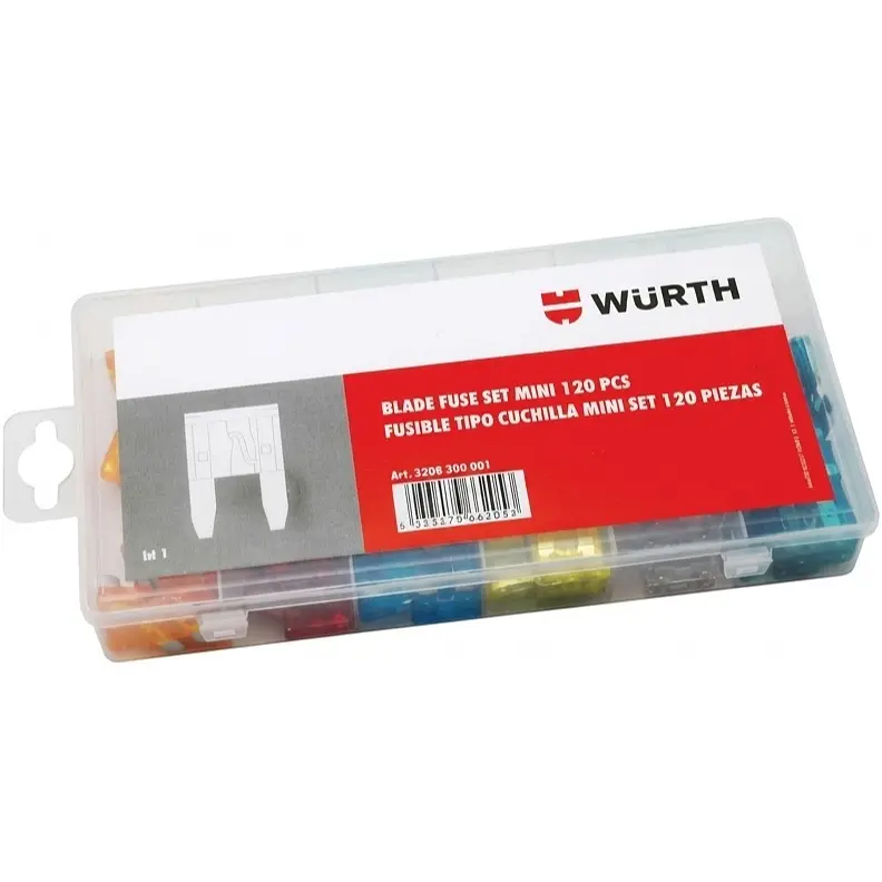 Набір запобіжників Wurth Mini 5-30A 120 шт. (5208300001)