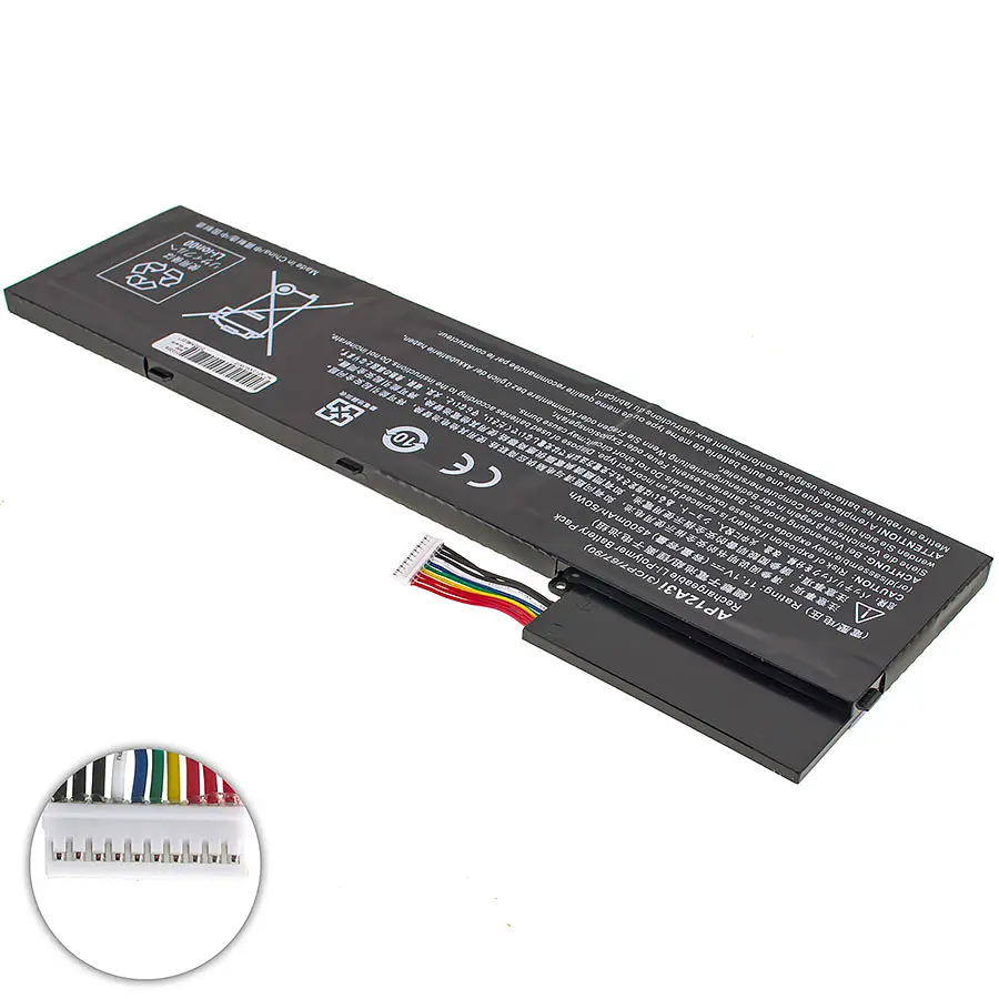 Акумулятор Acer AP12A3i (Aspire M3-481, M3-581, M5-481, M5-581 ) 11.1V 4500 mAh Black - фото 2