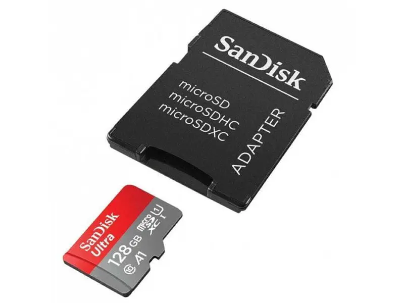 Карта пам'яті SanDisk Ultra microSDXC UHS-I U1 A1 Class 10 128 GB (SDSQUAB-128G-GN6MA) - фото 2