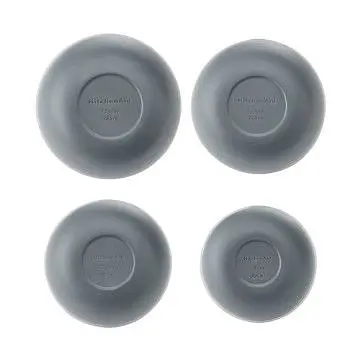 Набір мисок з кришкою KitchenAid Coreline, 4 шт, 355/591/828/1065 мл, сірий (KQG176OSCGG) - фото 2
