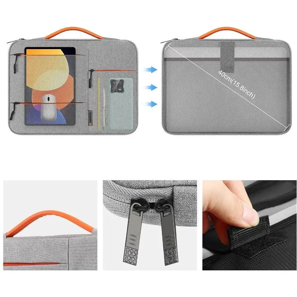 Сумка для ноутбука Haweel HWL2165 14-15" сіра - фото 3