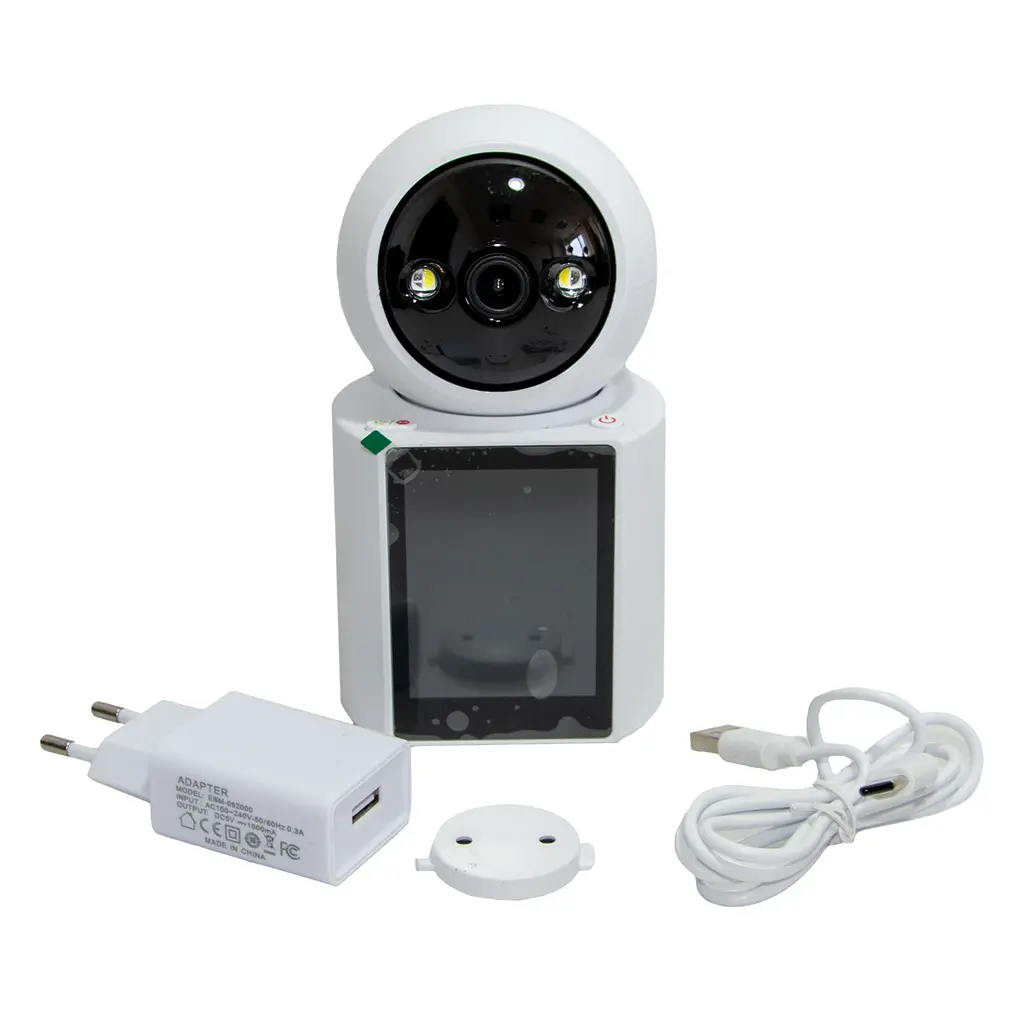 IP WiFi видеоняня Video Calling Camera V3 1080p, поворотная смарт камера - фото 10