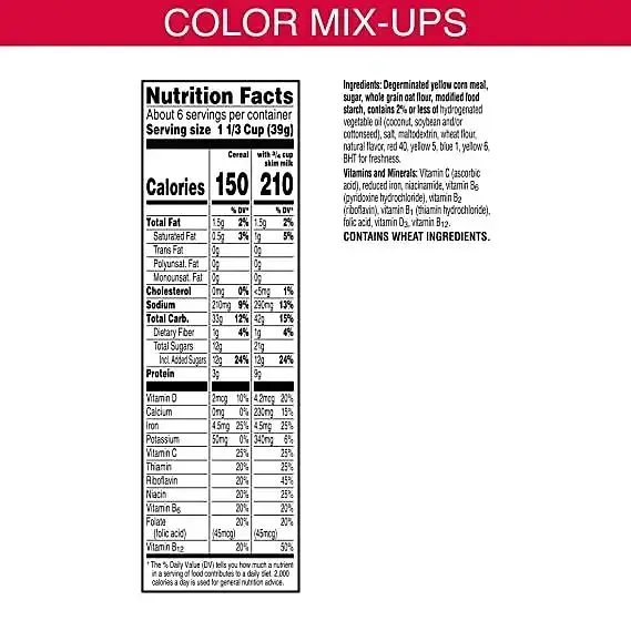 Сухий сніданок Kellogg's Froot Loops Berry-licious Willy Wonka Cereal 348g - фото 5