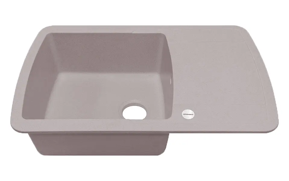 Кухонна мийка Adamant Optimaks 775x495x200 Бежевий avena 529223 - фото 2