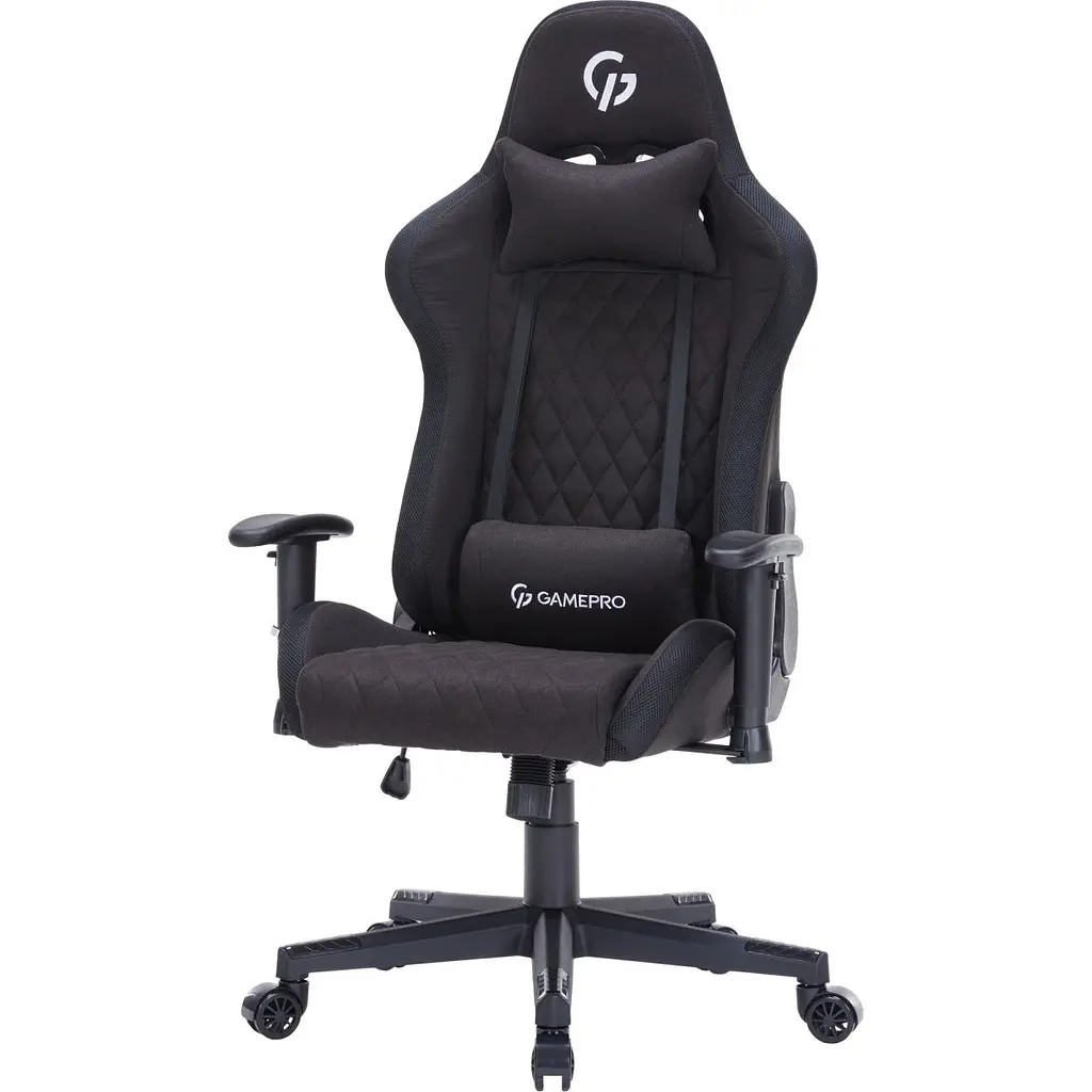 Геймерське крісло GamePro GC700FB RGB Size L Fabric Black [126423] - фото 3