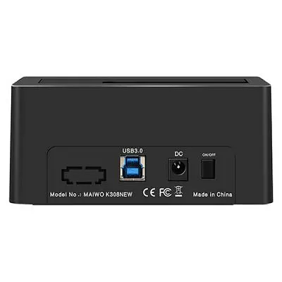 Док-станція для накопичувачів Maiwo HDD 2.5/3.5 SATA/SSD USB 3.0 (K308P) - фото 4