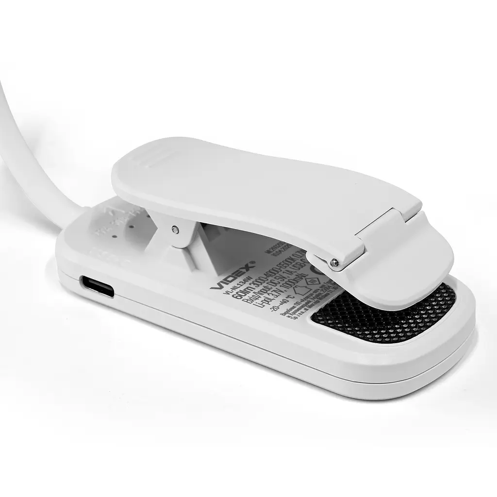 LED світильник акумуляторний для читання Videx VL-NL134W White (29268-000) - фото 12