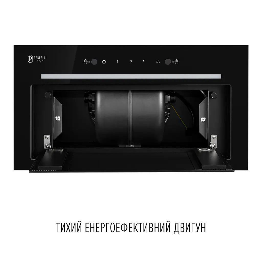 Витяжка повновбудована PERFELLI DESIGN FILINI 5 NW NERO SILENZIO - фото 4