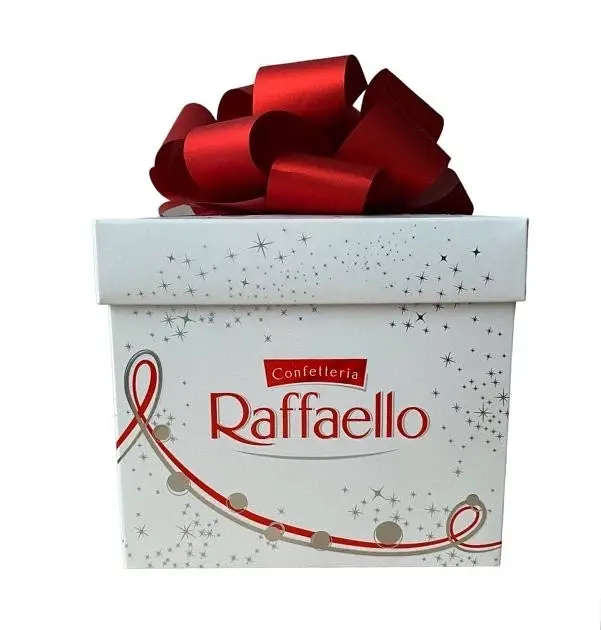 Цукерки Raffaello Confetteria з бантом 300г.