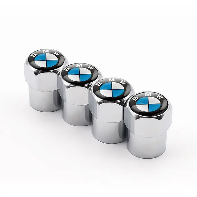 Ковпак вентиля колеса BMW БМВ 4 шт Тюнінг Сірі - фото 4