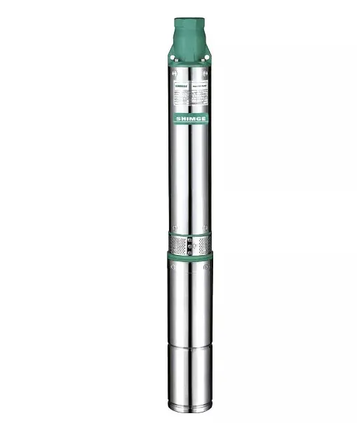 Свердловинний насос SHIMGE 4SE(m) 2/8T-0.37 кВт, Н 58(38)м, Q 55(40)л/хв, Ø96 мм + кабель 30 м