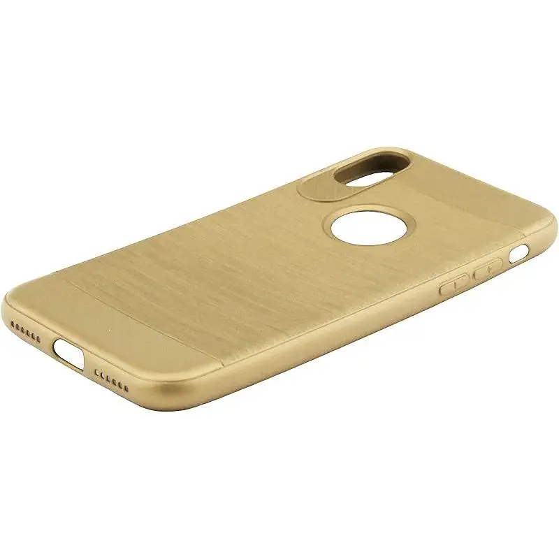 Чохол-накладка Usams Lavan Series Apple iPhone X Gold - фото 5