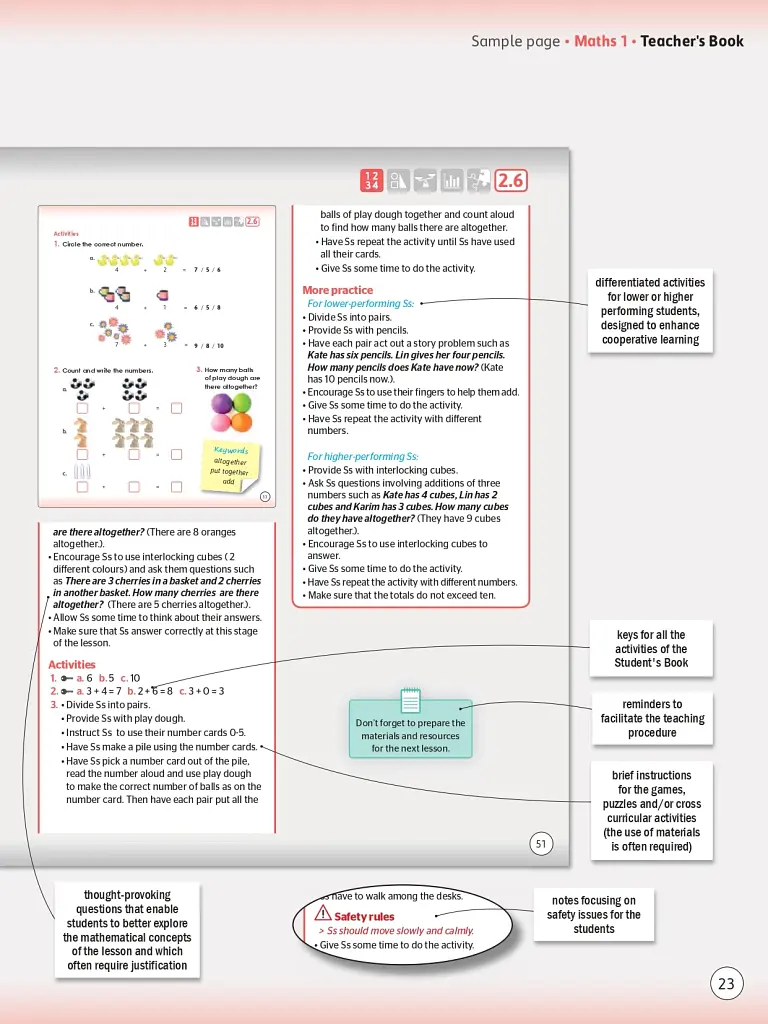 Maths 1. Teacher's Book with CD - фото 3