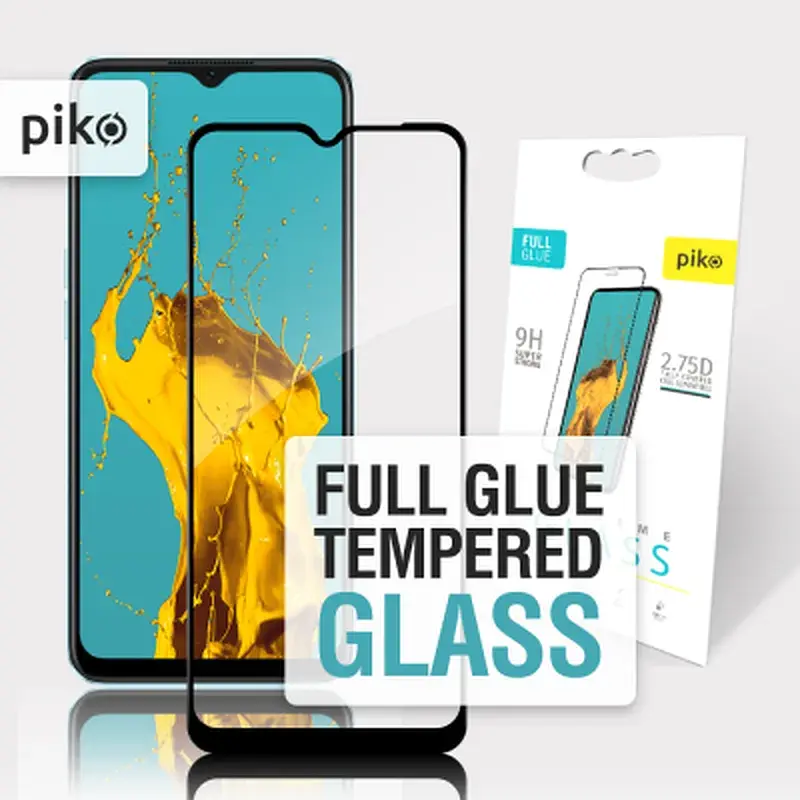 Скло захисне Piko Full Glue Oppo A57S Black (1283126576744) - фото 5