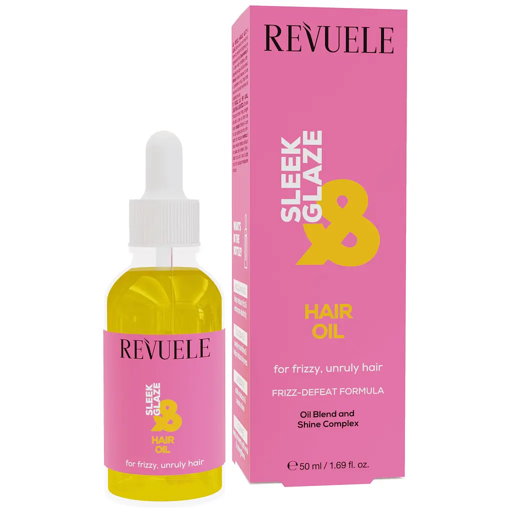 Незмивна олія для неслухняного та тьмяного волосся Sleek & Glaze Revuele 50 мл