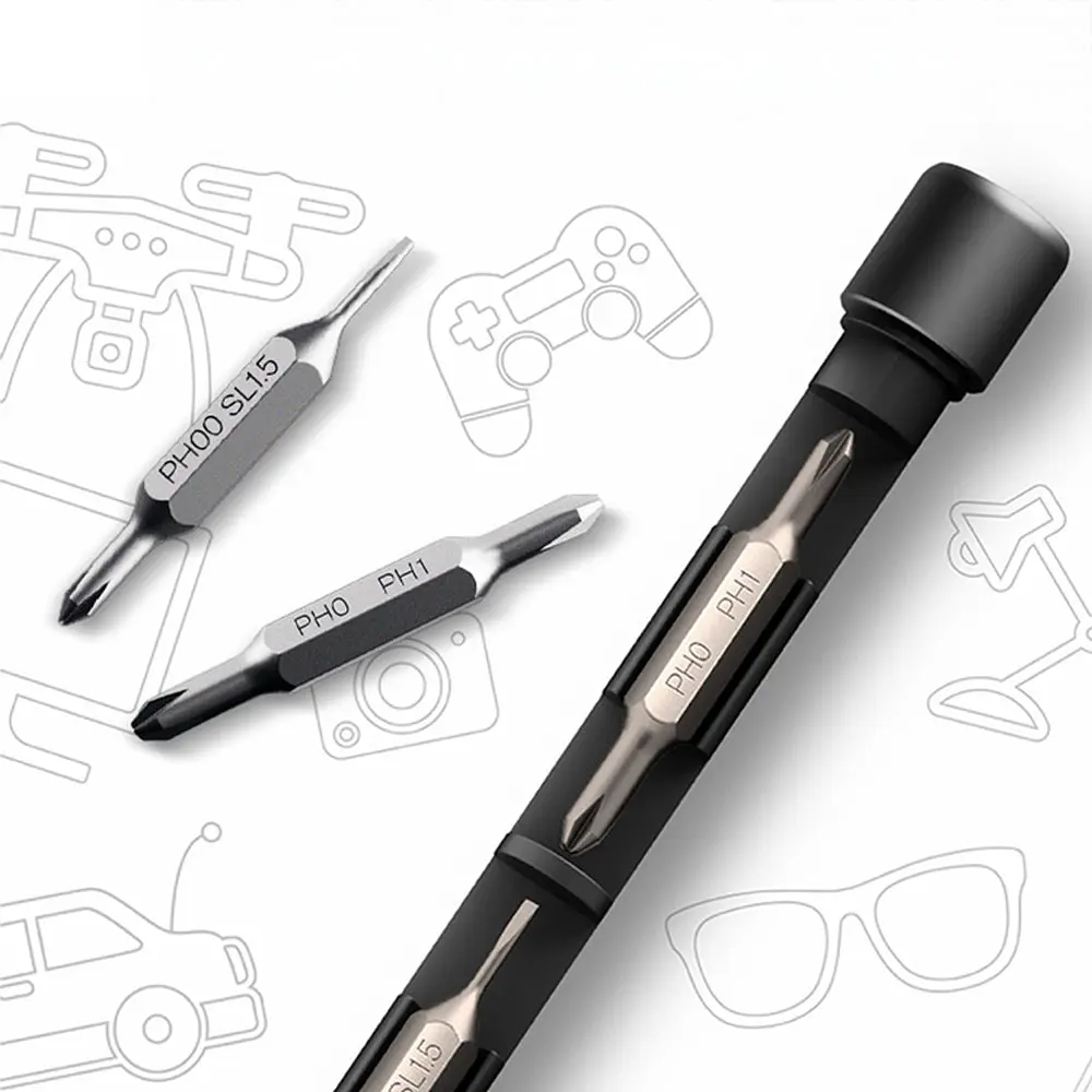 Викрутка прецизійна Xiaomi HOTO Pocket Screwdriver SE (QWLSD013) Silver - фото 5