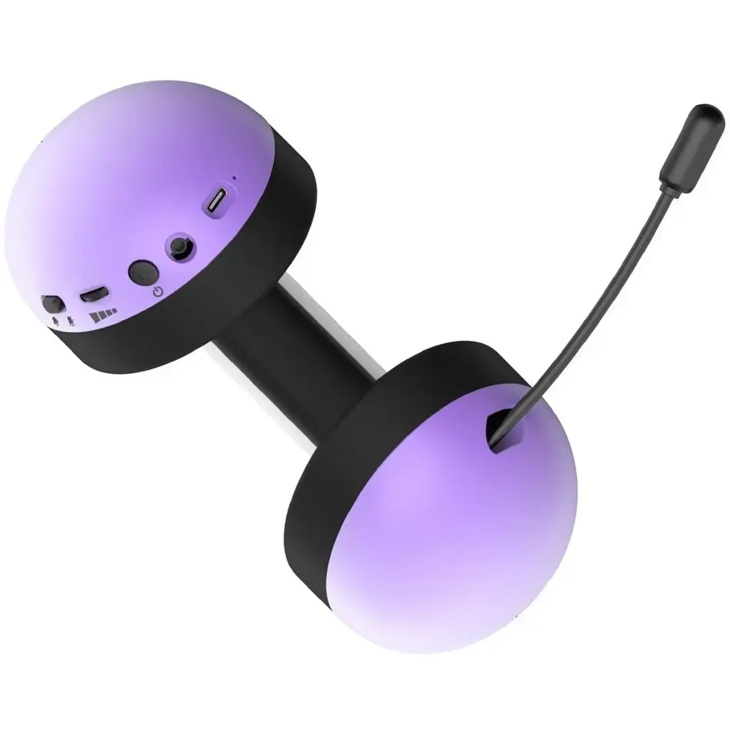 Навушники Hator Hellyberry HH30 PRO wireless White-violet gradient - фото 8