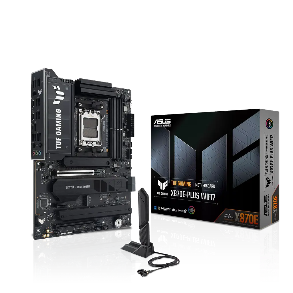 Материнська плата Asus X870E-Plus TUF Gaming WiFi7 Socket AM5 (TUF GAMING X870E-PLUS WIFI7) - фото 5